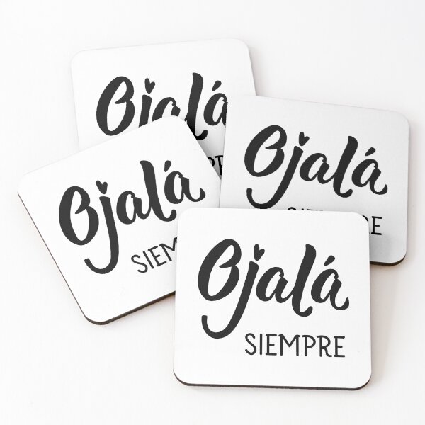 Item preview, Ojalá siempre. Hopefully always - in Spanish.  designed and sold by pidzam4e.