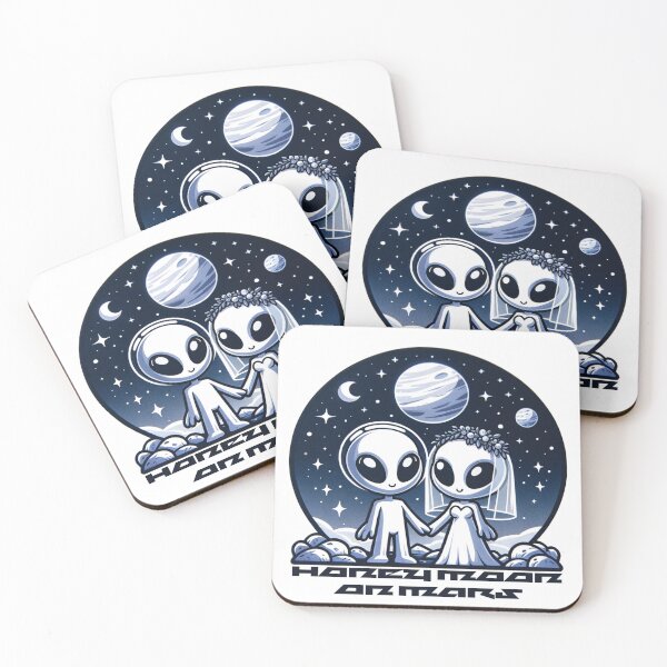 Item preview, HONEY MOON ON MARS designed and sold by FattyBeaver.