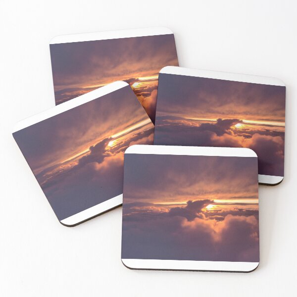 Item preview, sunset above cloud level designed and sold by Moris-shop.