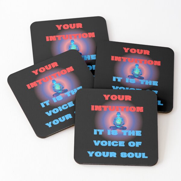 Item preview, YOUR INTUITION IS THE VOICE OF YOUR SOUL designed and sold by stickersrafisa.