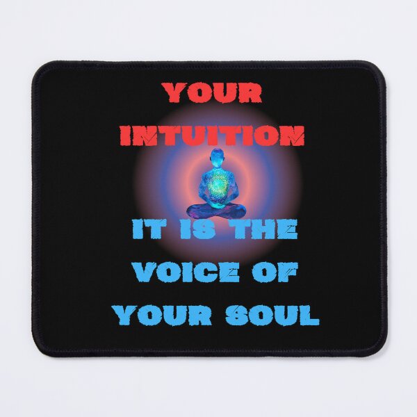 Item preview, YOUR INTUITION IS THE VOICE OF YOUR SOUL designed and sold by stickersrafisa.