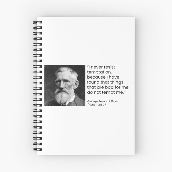 Item preview, George Bernard Shaw 4 designed and sold by QuotationInsp.