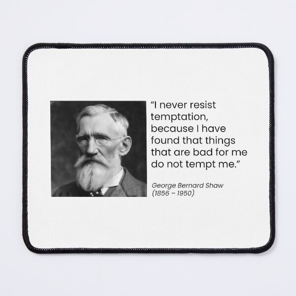 Item preview, George Bernard Shaw 4 designed and sold by QuotationInsp.