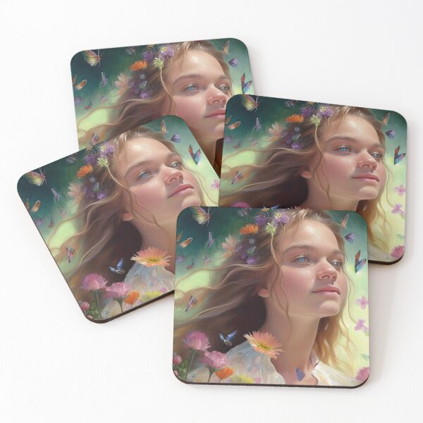 Item preview, A determined and bright little angel. Like the flowers around you designed and sold by MissCirce1993.
