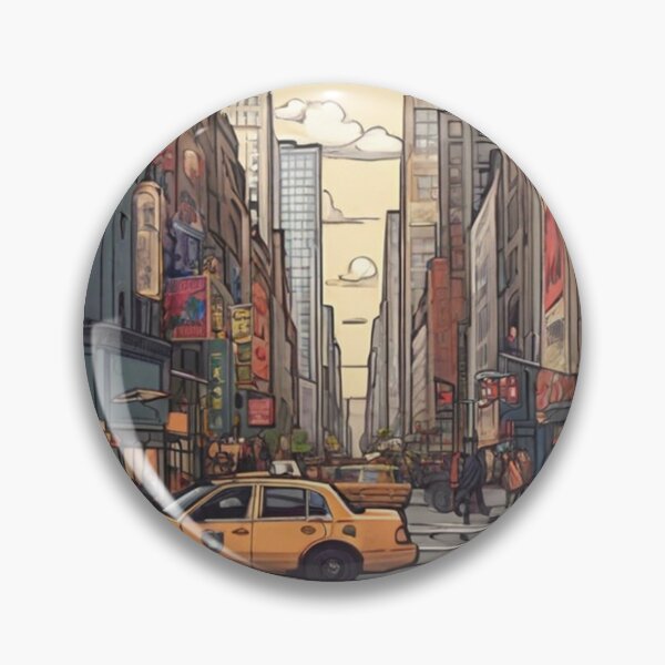 Item preview, City Streets at Dusk designed and sold by Daniel Haddad.