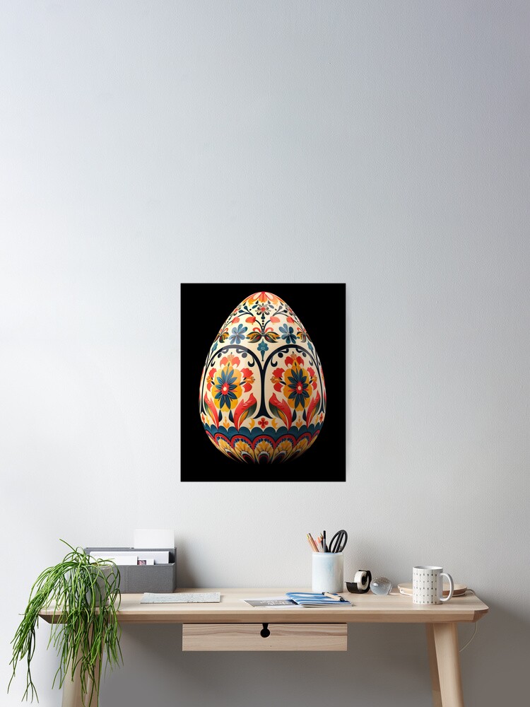 Ukrainian Easter Eggs Ukraine Pysanky Poster