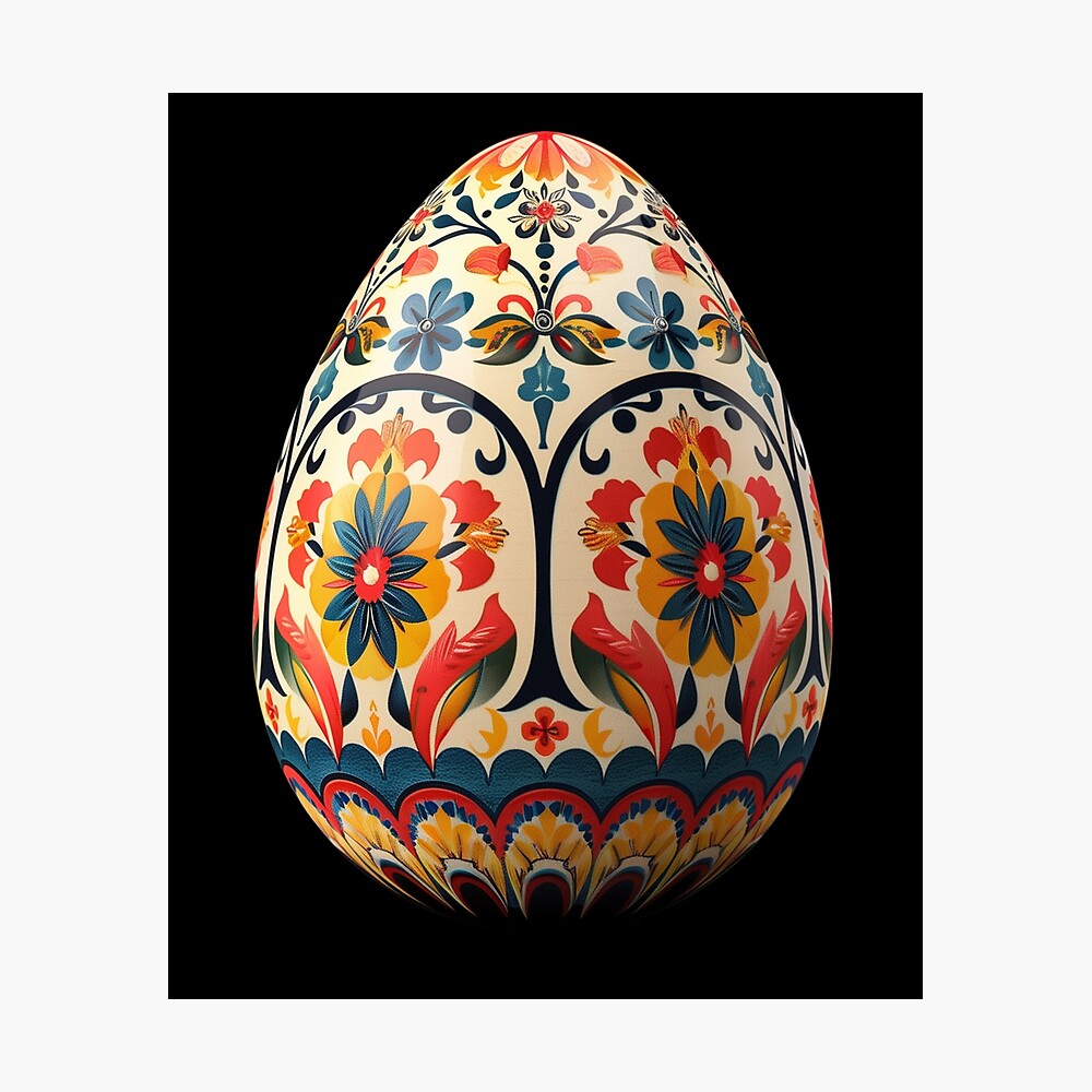 Ukrainian Easter Eggs Ukraine Pysanky Poster