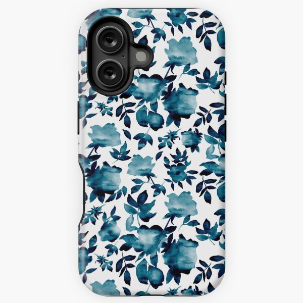 Item preview, Lucy – Bondi Blue on White designed and sold by Elizabeth Becker.