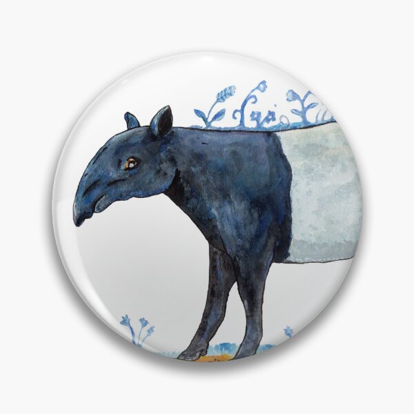 Item preview, Malayan Tapir on a Starry Path designed and sold by Tyulnia.