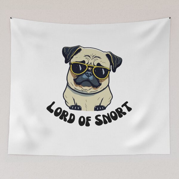 Item preview, Puggy..Lord Of Snort designed and sold by Palati-Watt.