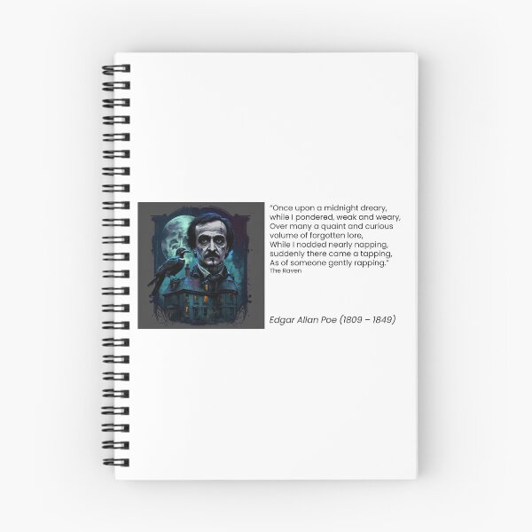 Item preview, Edgar Allan Poe The Raven 3 designed and sold by QuotationInsp.