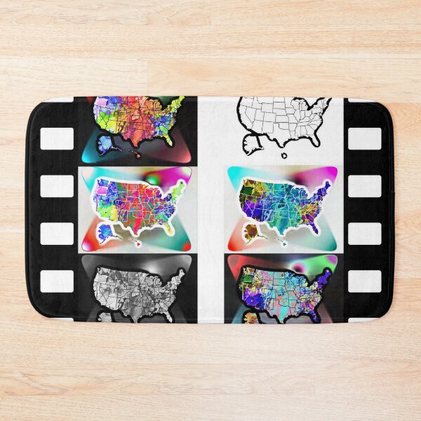 Item preview, US Lights Maps designed and sold by Daniel Janda.
