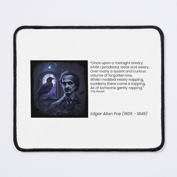 Item preview, Edgar Allan Poe The Raven 4 designed and sold by QuotationInsp.