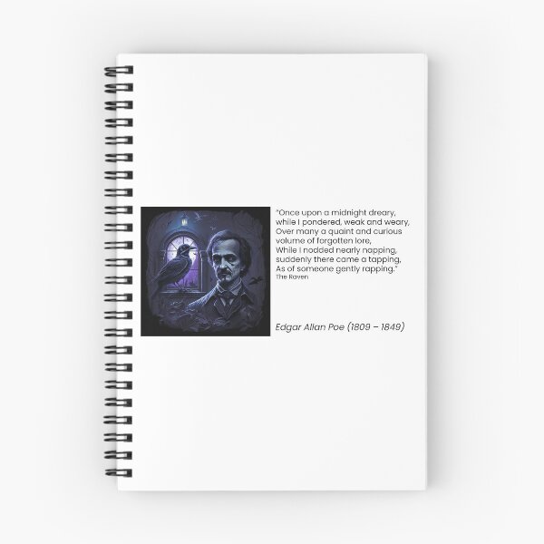 Item preview, Edgar Allan Poe The Raven 4 designed and sold by QuotationInsp.