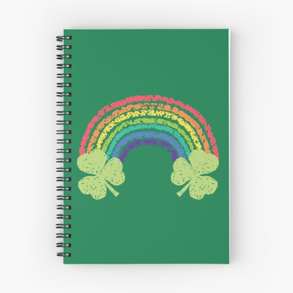Item preview, Crayon Shamrock Rainbow for St Patricks Day designed and sold by ellenhenry.