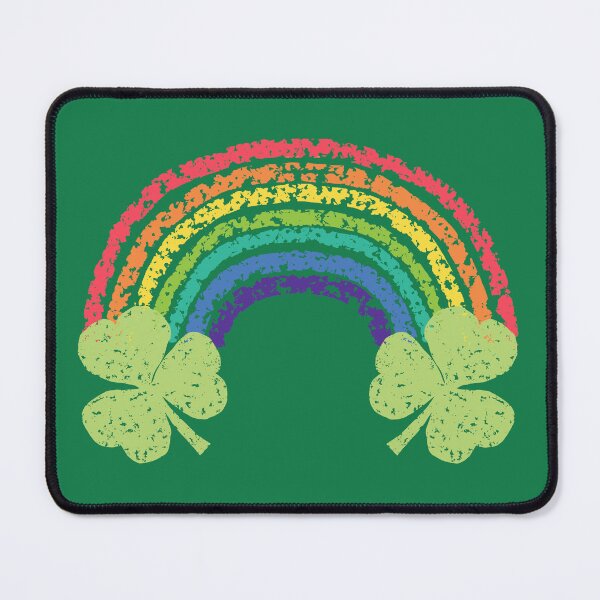 Item preview, Crayon Shamrock Rainbow for St Patricks Day designed and sold by ellenhenry.