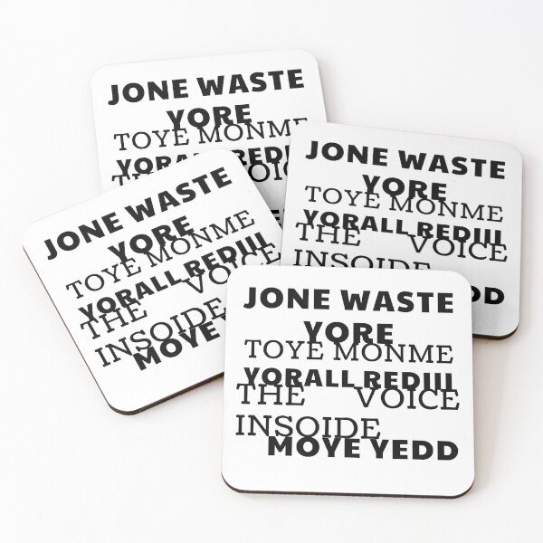 Item preview, Jone Waste Yore Toye Monme Yorall Rediii The Voice Insoide Moye Yedd. designed and sold by BloomMarch.