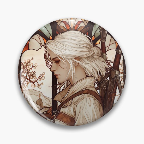 Item preview, Stained Glass Ciri designed and sold by SchellStation.