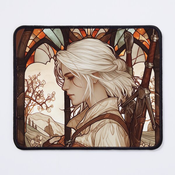 Item preview, Stained Glass Ciri designed and sold by SchellStation.