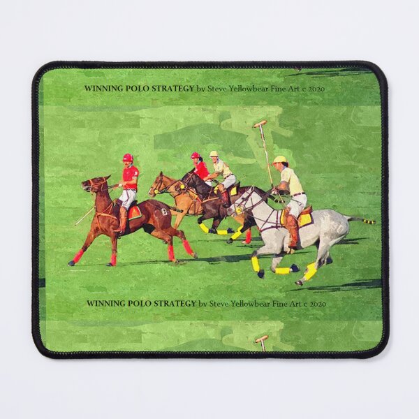 Item preview, WINNING POLO STRATEGY C2020 by Steve Yellowbear Fine Art designed and sold by SteveYellowbear.