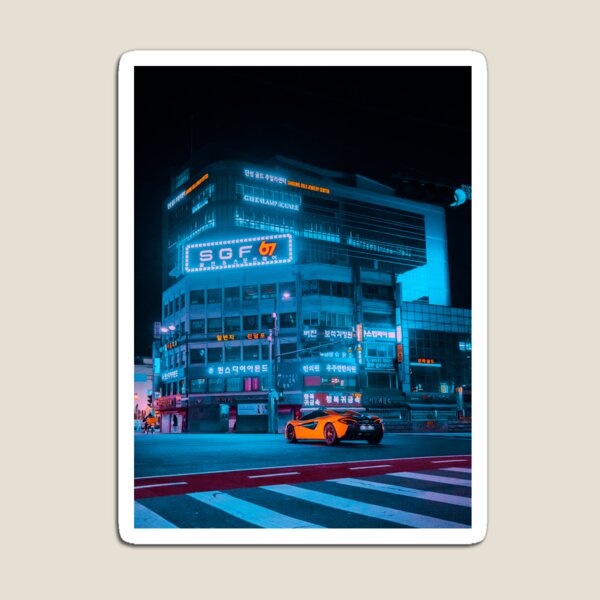 Night Drive Magnet
