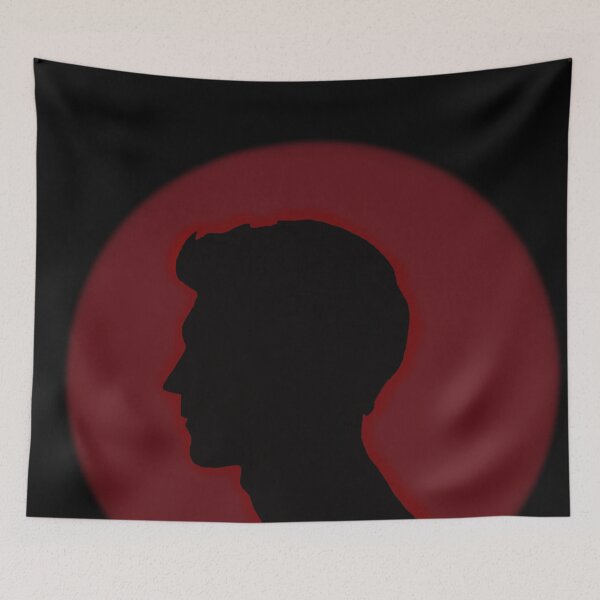 Item preview, shadow man side profile view designed and sold by paintingshouse0.