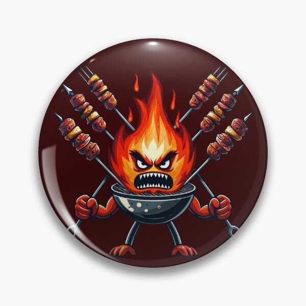 Item preview, Angry Barbecue Thirsting for Meats designed and sold by PlumeUniverse.