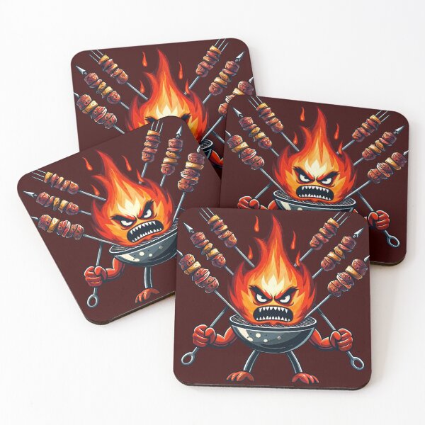 Item preview, Angry Barbecue Thirsting for Meats designed and sold by PlumeUniverse.