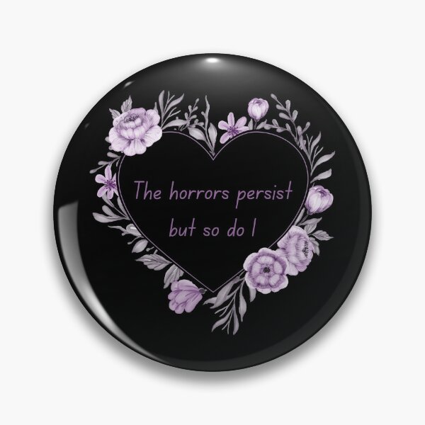 Item preview, THE HORRORS PERSIST designed and sold by BootsNCatsStore.