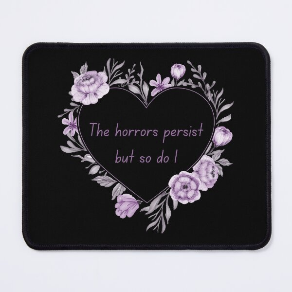 Item preview, THE HORRORS PERSIST designed and sold by BootsNCatsStore.