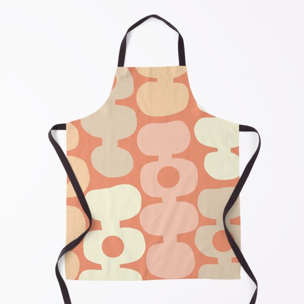 Item preview, Iconic Abstract Minimalist Scandinavian Pattern in Apricot Shades designed and sold by Deutschic.
