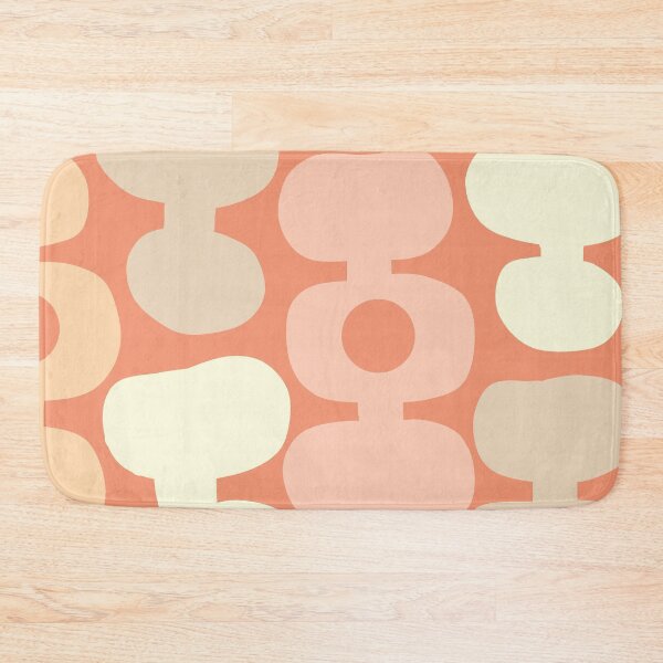Item preview, Iconic Abstract Minimalist Scandinavian Pattern in Apricot Shades designed and sold by Deutschic.