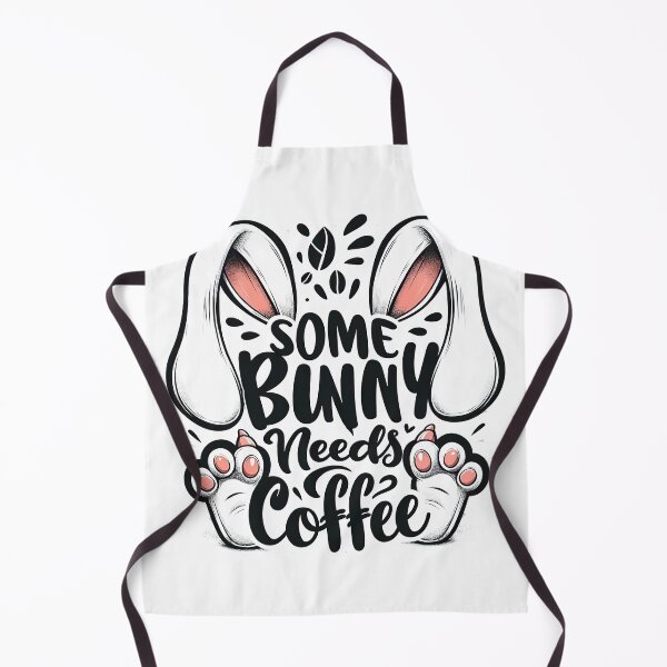 Item preview, Some Bunny Needs Coffee Women Girl Rabbit Funny Easter T-Shirt designed and sold by MAPDDesigns.