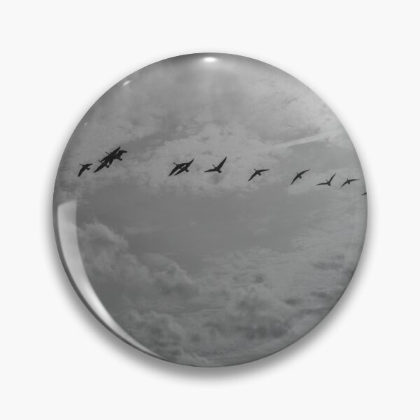 Item preview, Geese flying in formation. designed and sold by sandyprints.