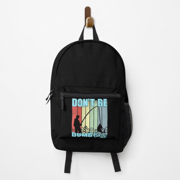 Item preview, Don't Be A Dumb Bass Funny quote Fishing Dad Jokes designed and sold by Ouzgane.