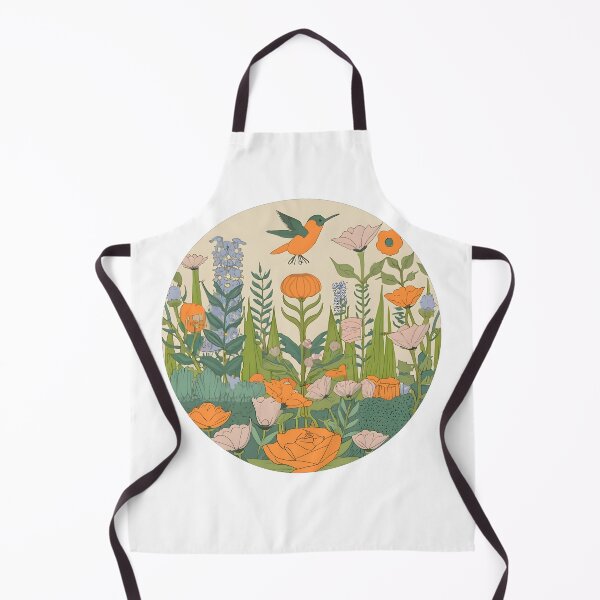 Item preview, botanical garden scene with intricately detailed flowers, plants, and foliage. sticker designed and sold by ArtshirtGroup.
