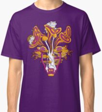 Psychedelic Mushroom Wolf Classic T-Shirt