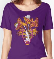Psychedelic Mushroom Wolf Women's Relaxed Fit T-Shirt