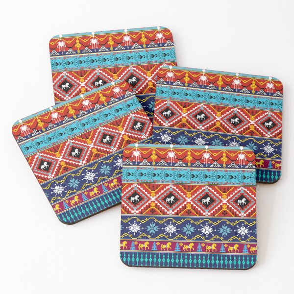 Item preview,  Cross stitch work ethnic pattern Pixel designed and sold by Chattakan.