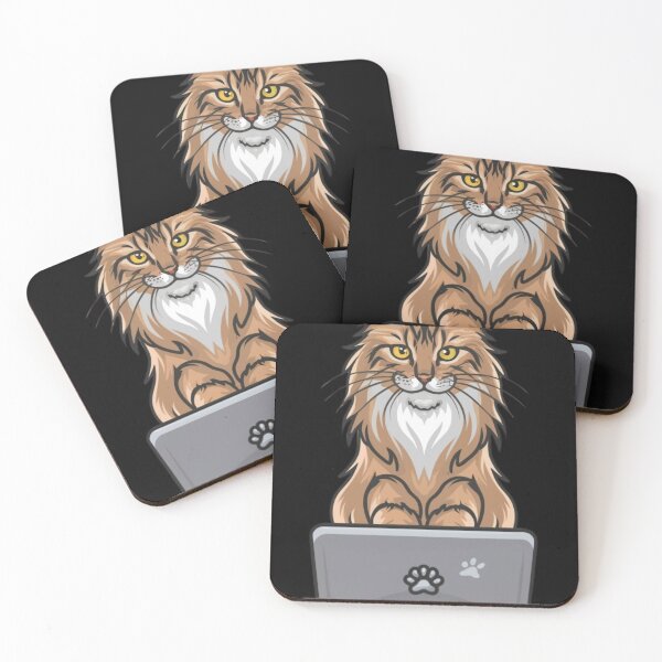 Item preview, Persian Cat with laptop designed and sold by Blemenowo.