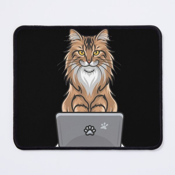 Item preview, Persian Cat with laptop designed and sold by Blemenowo.