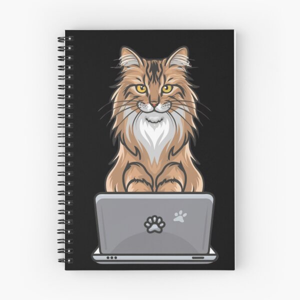 Item preview, Persian Cat with laptop designed and sold by Blemenowo.