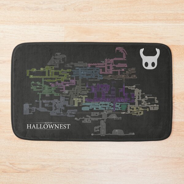 Item preview, HALLOWNEST MAP - Hollow Knight map designed and sold by Necronder.