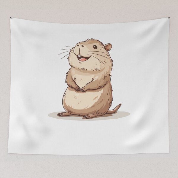 Item preview, capybara designed and sold by Revived Design.