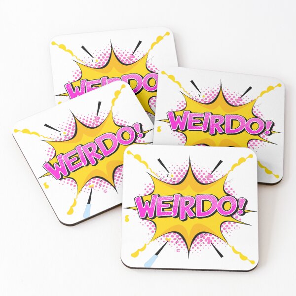 Item preview, Weirdo Typography | Old Action Comic Style Design  designed and sold by diegomenjivar92.