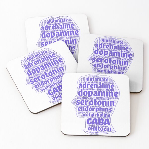 Item preview, Neurotransmitters in a human designed and sold by Szkicerka.
