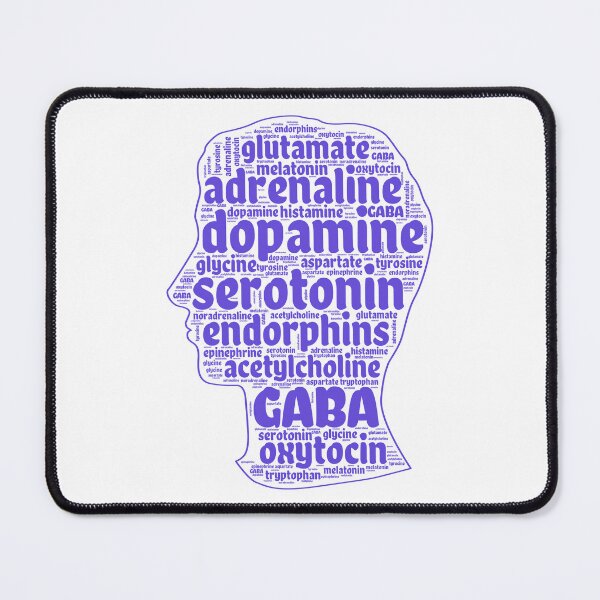 Item preview, Neurotransmitters in a human designed and sold by Szkicerka.