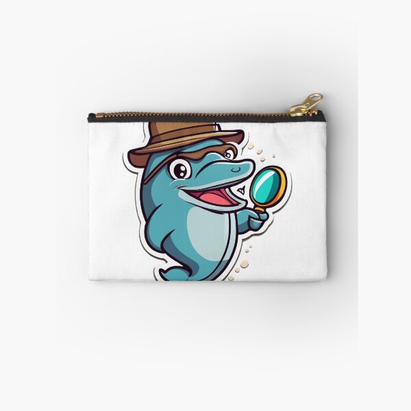 Item preview, Detective Dolphin Cartoon Adventure designed and sold by NiftyWrx.