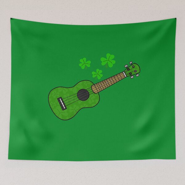 Item preview, Ukulele St Patrick's Day Ukulelist Irish Musician designed and sold by doodlerob.