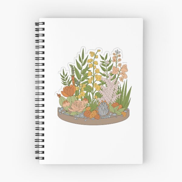 Item preview, botanical garden scene with intricately detailed flowers, plants,, and foliage. sticker designed and sold by ArtshirtGroup.